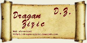 Dragan Žižić vizit kartica